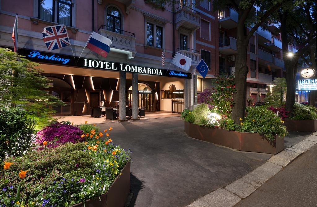 Hotel Lombardia Милан Экстерьер фото