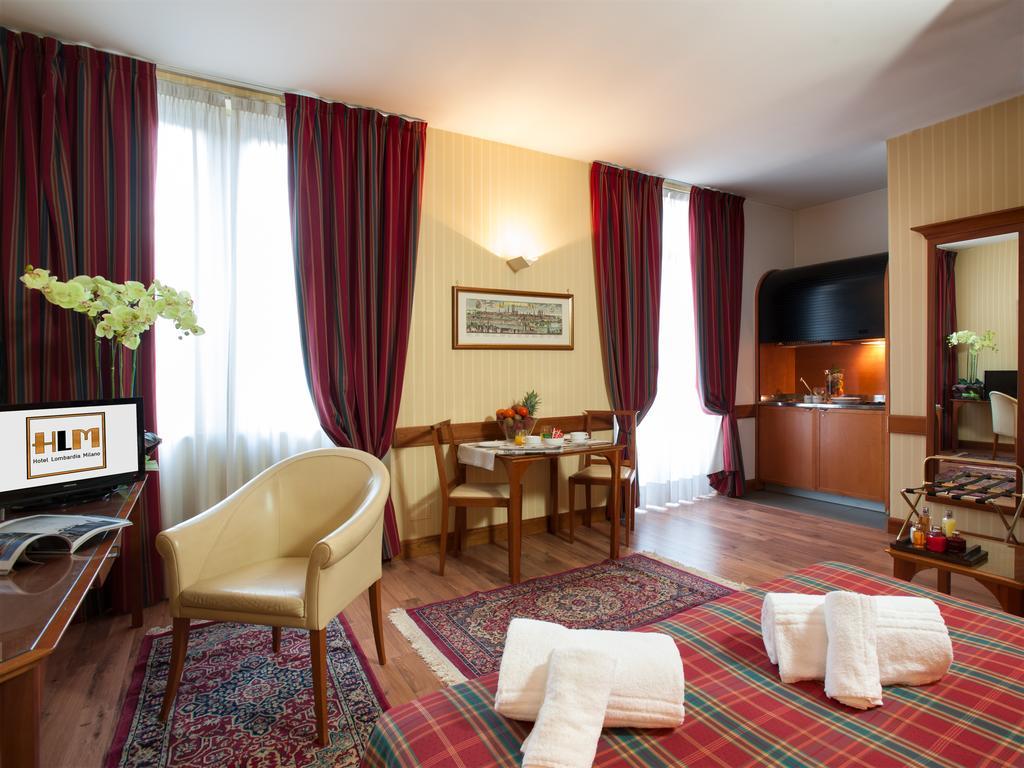 Hotel Lombardia Милан Экстерьер фото